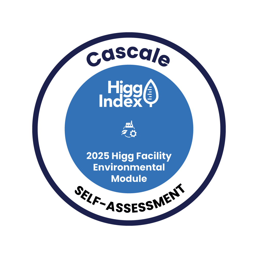 Fashion Hometex 2025 Cascale Higg Facility Environmental Module badge
