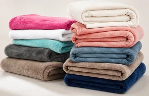Fashion Hometex sewing a soft private label blanket in its Thailand factory