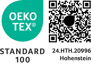 OEKO-TEX Standard 100 virgin polyester textile certificate for Fashion Hometex