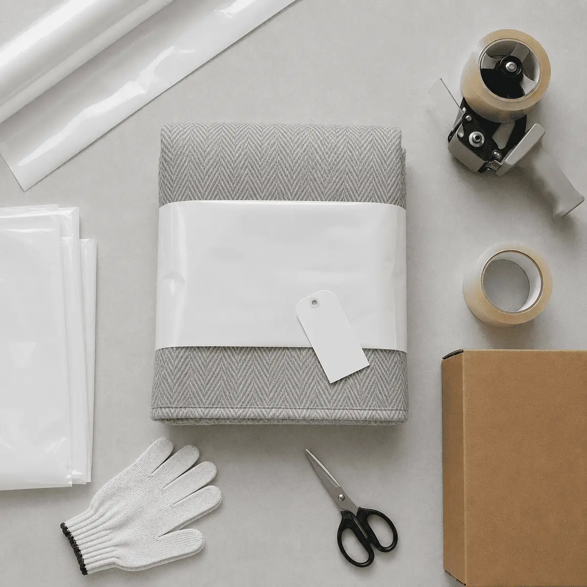 Folded fleece blankets for private-label manufacturing in Thailand