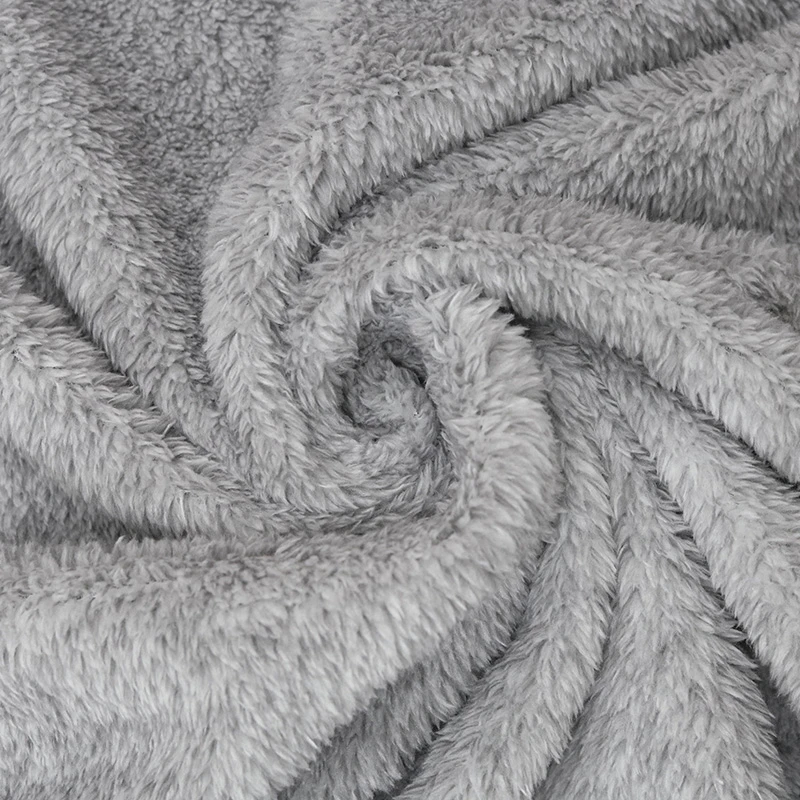 1 cm Binding Edging Flatsheet / Bed Protector - Wombat Plush (Grey)
