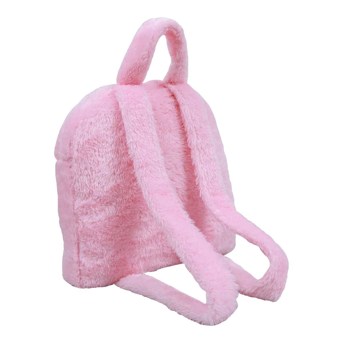 Blankar V2 3D Embroidery Plush Backpack Blanket (Pink)