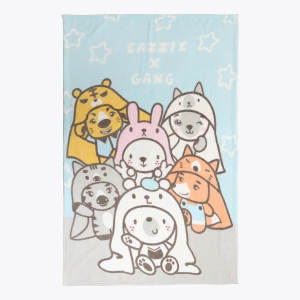 Eazzie Gang My Blanket Printed Flannel Baby Blanket