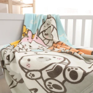 Eazzie Gang My Blanket Printed Flannel Baby Blanket