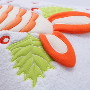 Ebi Sushi 3D Embroidery Sherpa Cushion Cover