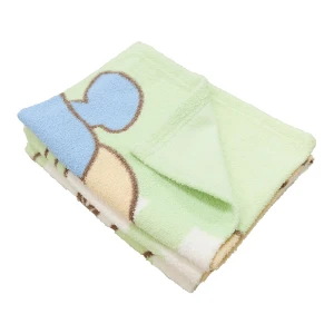 Echo World Printed Recycled Terry Baby Blanket