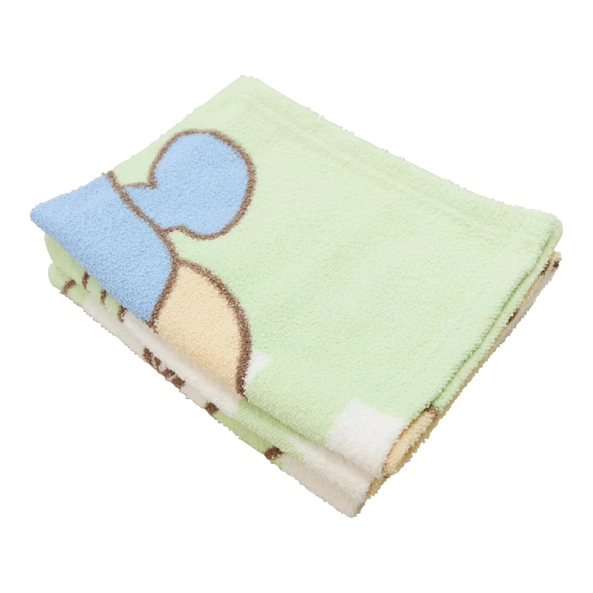 Echo World Printed Recycled Terry Baby Blanket