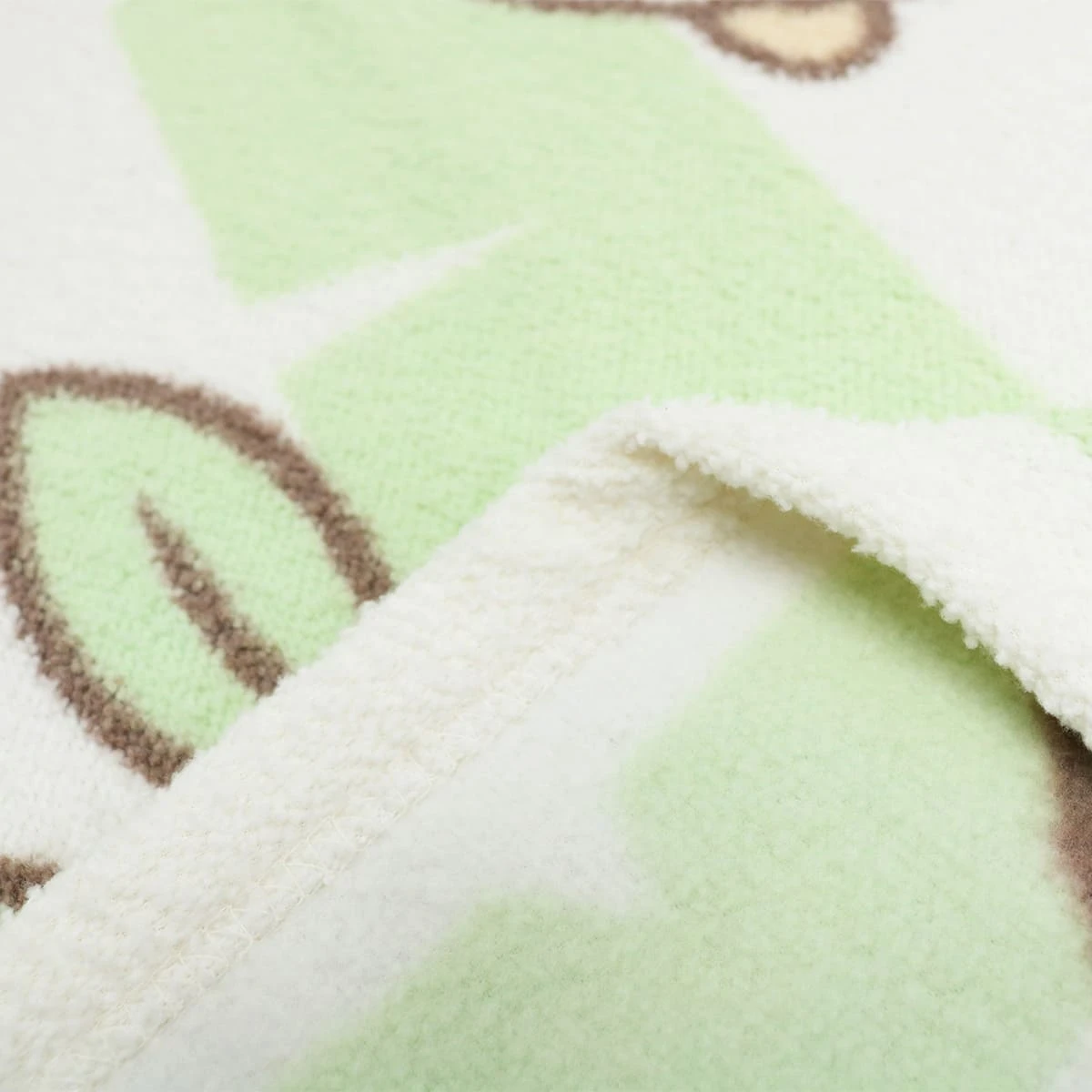 Echo World Printed Recycled Terry Baby Blanket