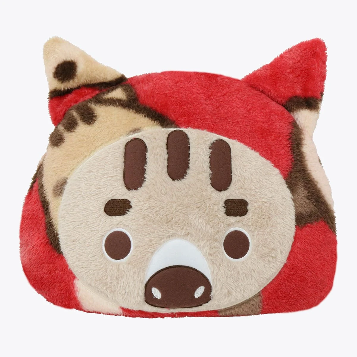 Eddie Face Shape Pillow Blanket with My Gang Printed Plush Blanket