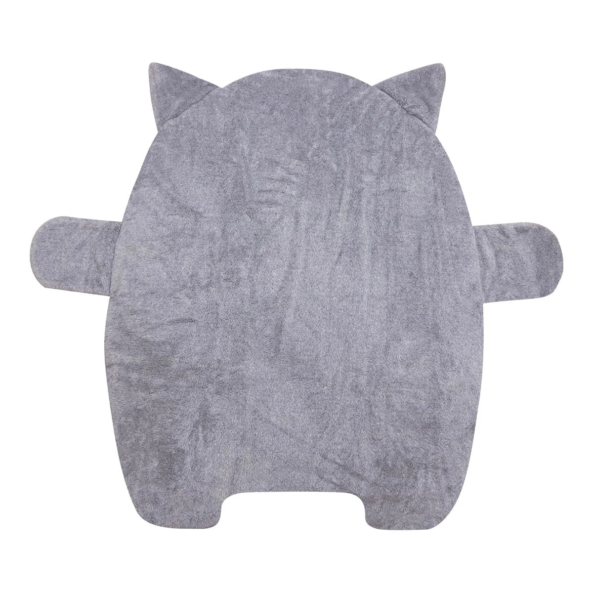 Eddie V2 Shape Plush Nap Mat (Grey)