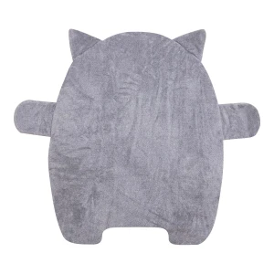 Eddie V2 Shape Plush Nap Mat (Grey)