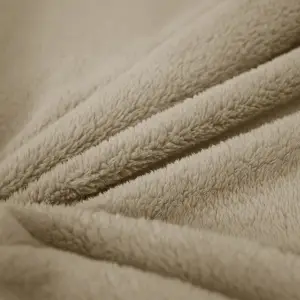 Fino Plush Blanket | Beige