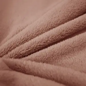 Fino Plush Blanket | Brown