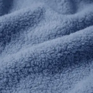 Fino Plush Throw | Light Blue