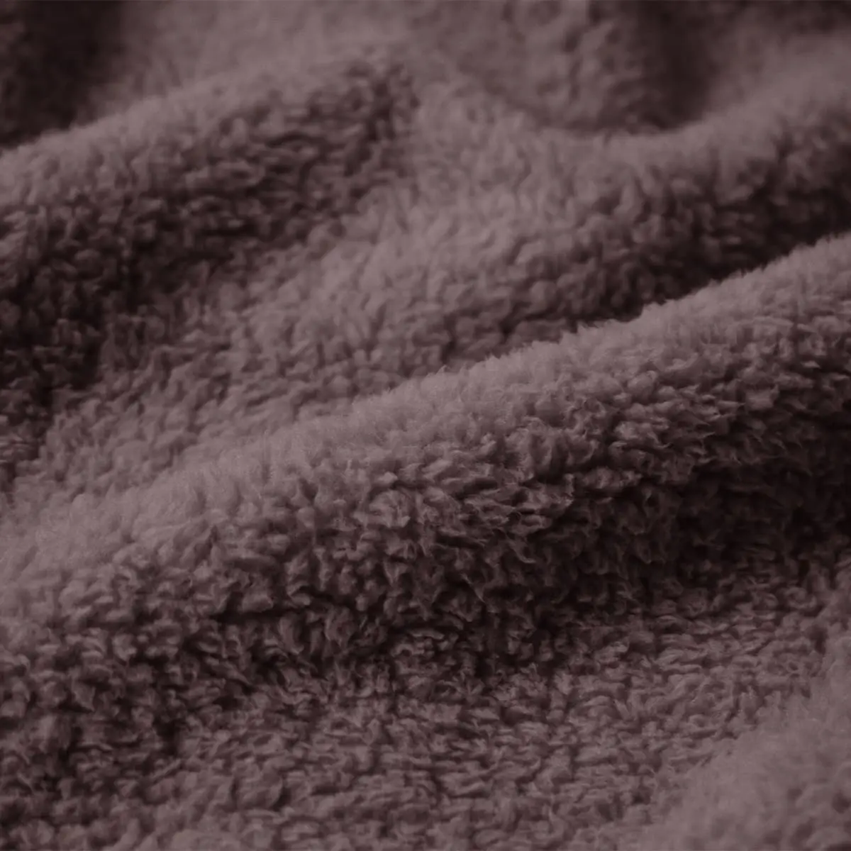 Fino Plush Throw | Red Brown