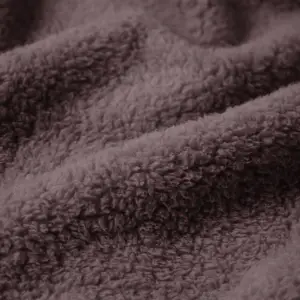 Fino Plush Throw | Red Brown