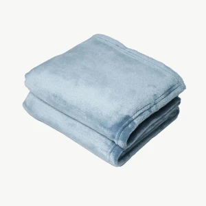 Flannel Blanket (Silver Blue)