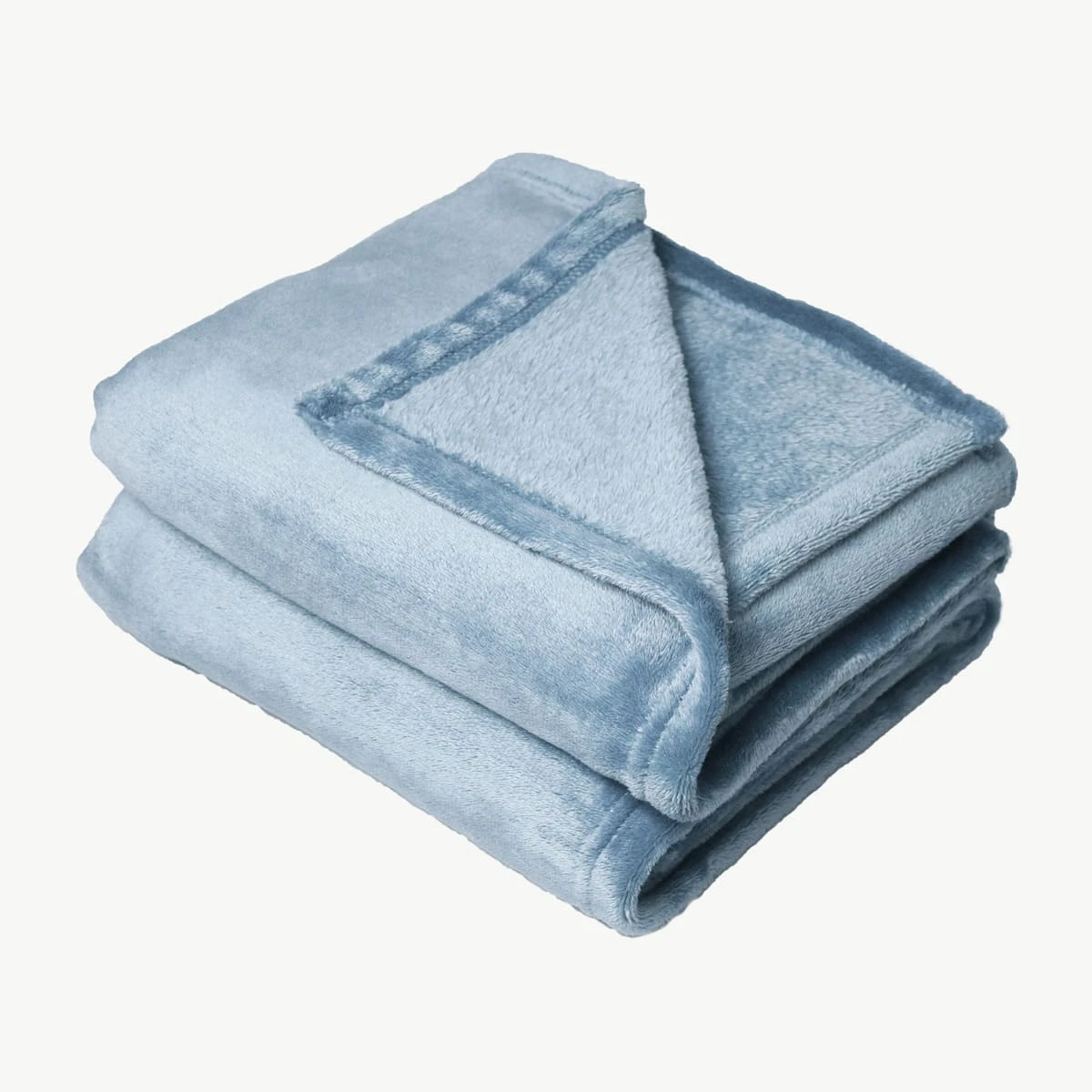 Flannel Blanket (Silver Blue)