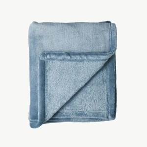 Flannel Blanket (Silver Blue)
