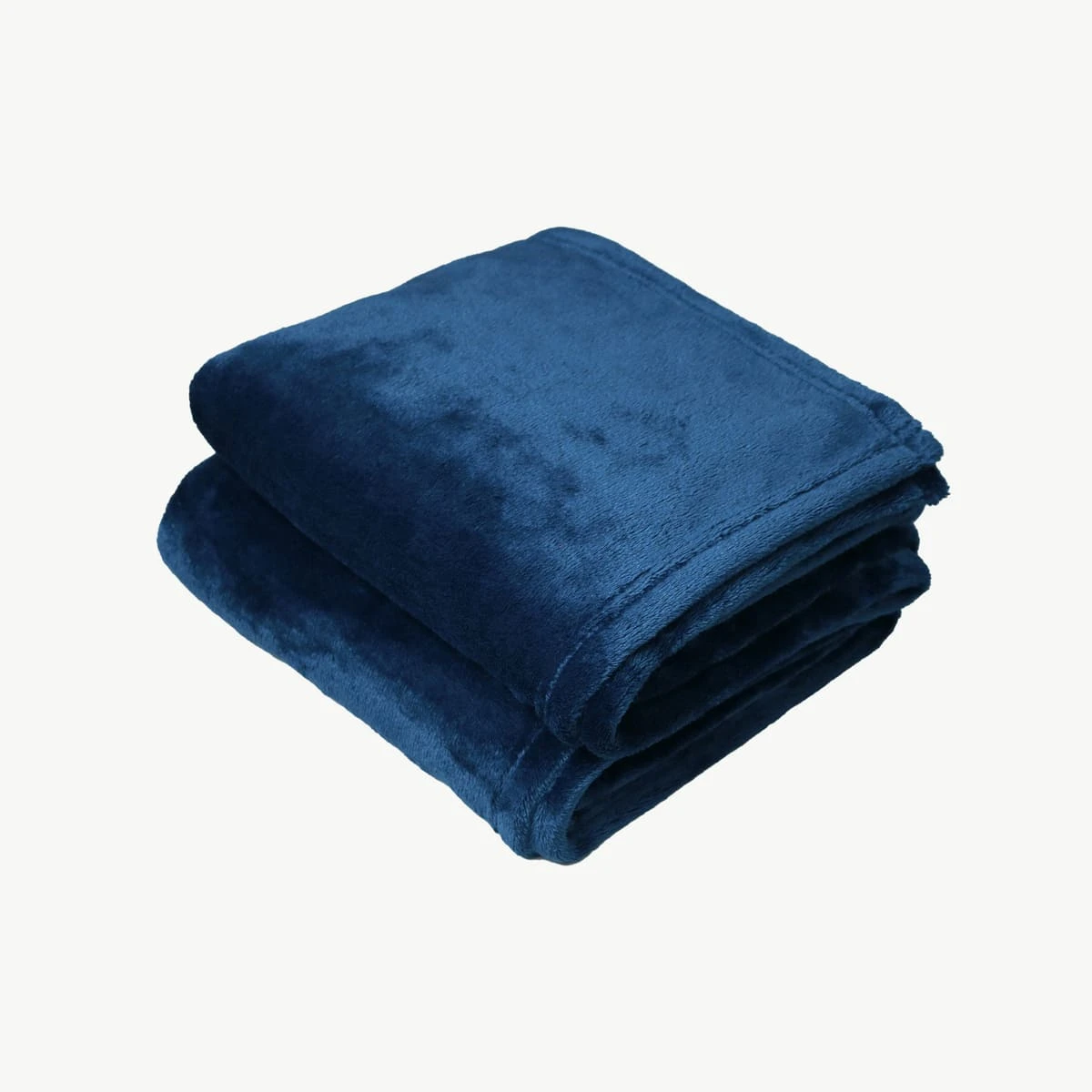 Flannel Blanket (Silver Navy)