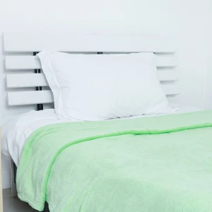 Flannel Blanket (Silver Green)