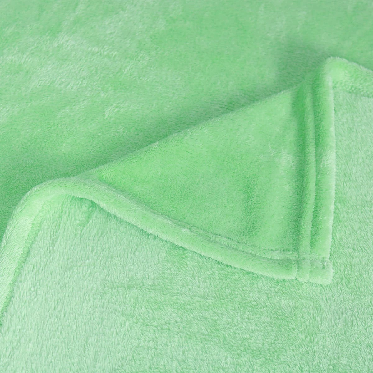 Flannel Blanket (Silver Green)