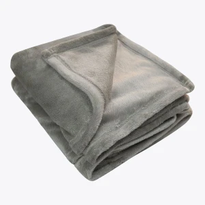 Flannel Throw (Grey)