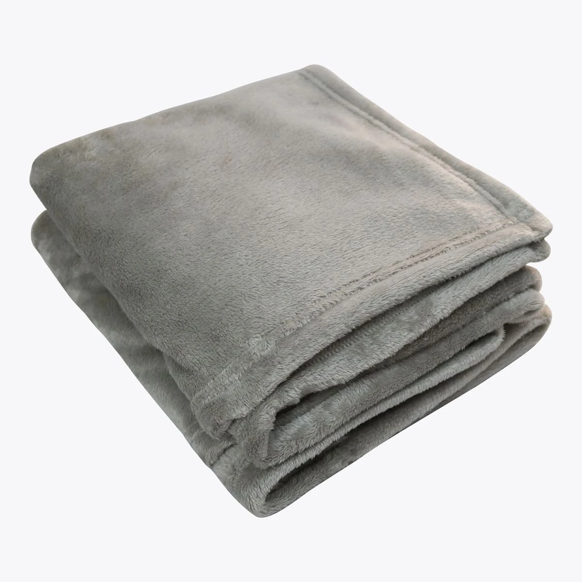 Flannel Throw (Grey)