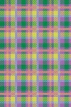 Flower Garden : Summer Tartan Pattern