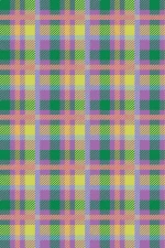 Flower Garden : Summer Tartan Pattern