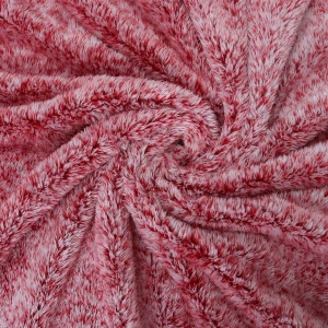 Frosted Plush Blanket (Red)