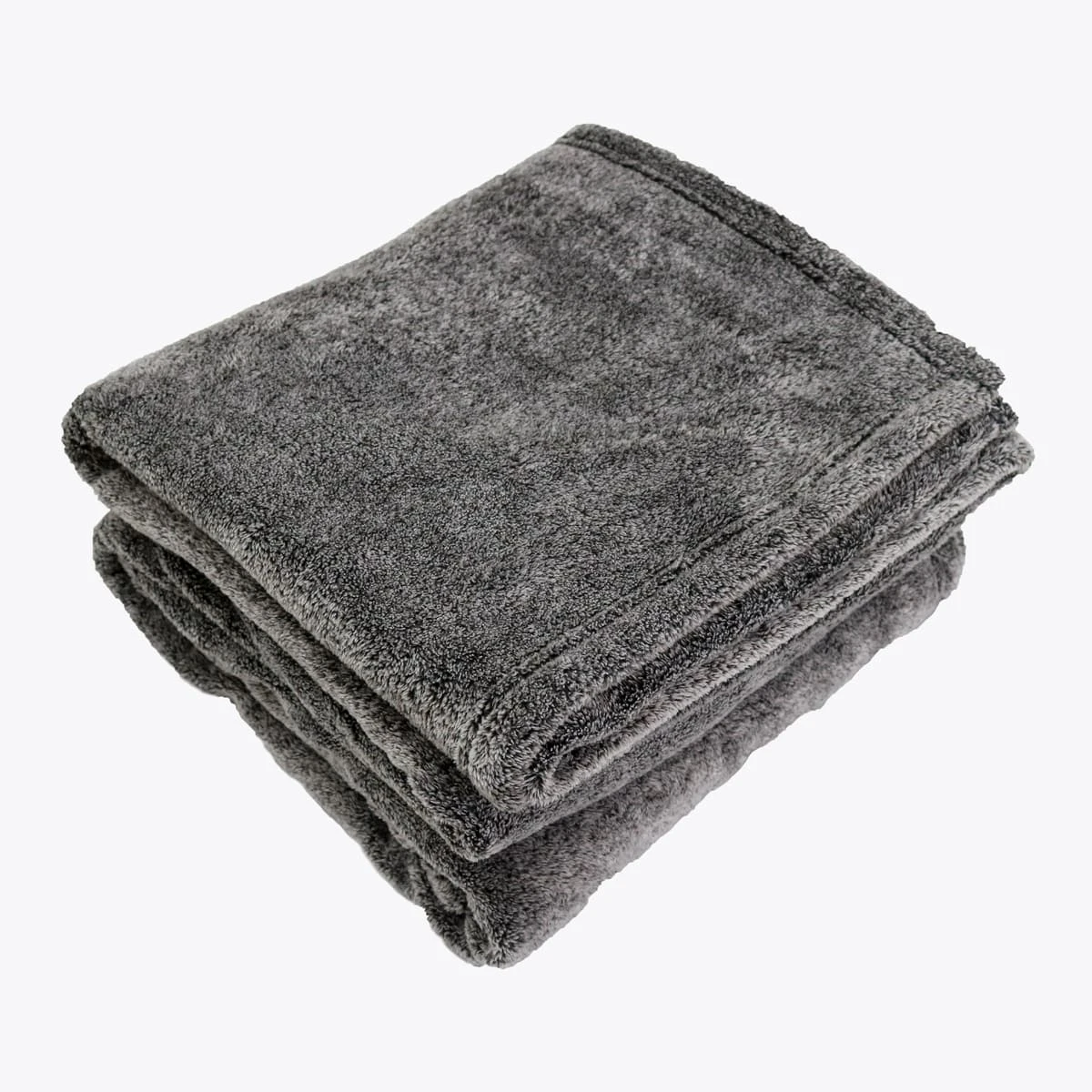 Frosted Plush Blanket (Black)