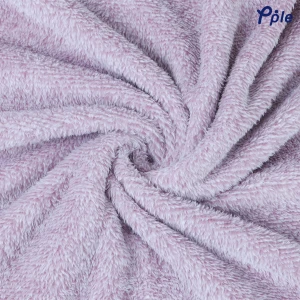 Frosted Plush Blanket (Plum)