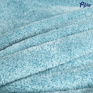 Frosted Plush Blanket (Peacock)