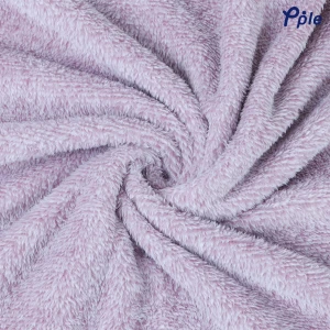 Frosted Plush Throw (Plum)