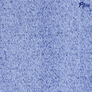 Frosted Plush Throw (Blue)