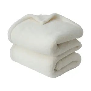 High-quality Fluffy Luxurious Sherpa Throw Blanket Production-ready