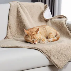 High-quality Fluffy Luxurious Sherpa Throw Blanket Production-ready