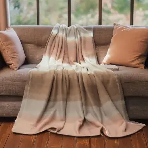 Himalai Blanket - Himalayas Inspired Digital Engineered Print Design Fleece Blanket (Traditional Style - 310A Pattern)