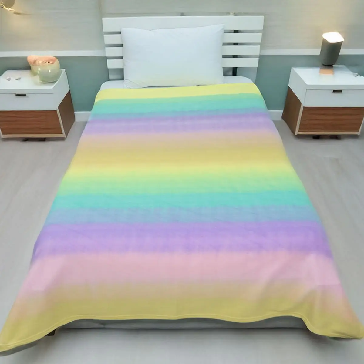 Himalai Blanket - Himalayas Inspired Digital Engineered Print Design Fleece Blanket (Traditional Style - 310B Pattern)