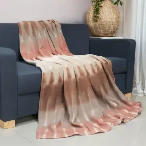 Himalai Blanket - Himalayas Inspired Digital Engineered Print Design Fleece Blanket (Jumping Style - 601B Pattern)