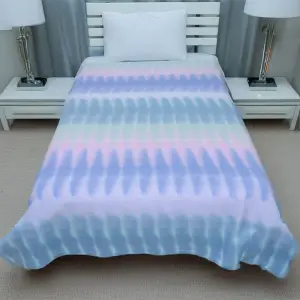 Himalai Blanket - Himalayas Inspired Digital Engineered Print Design Fleece Blanket (Jumping Style - 601C Pattern)