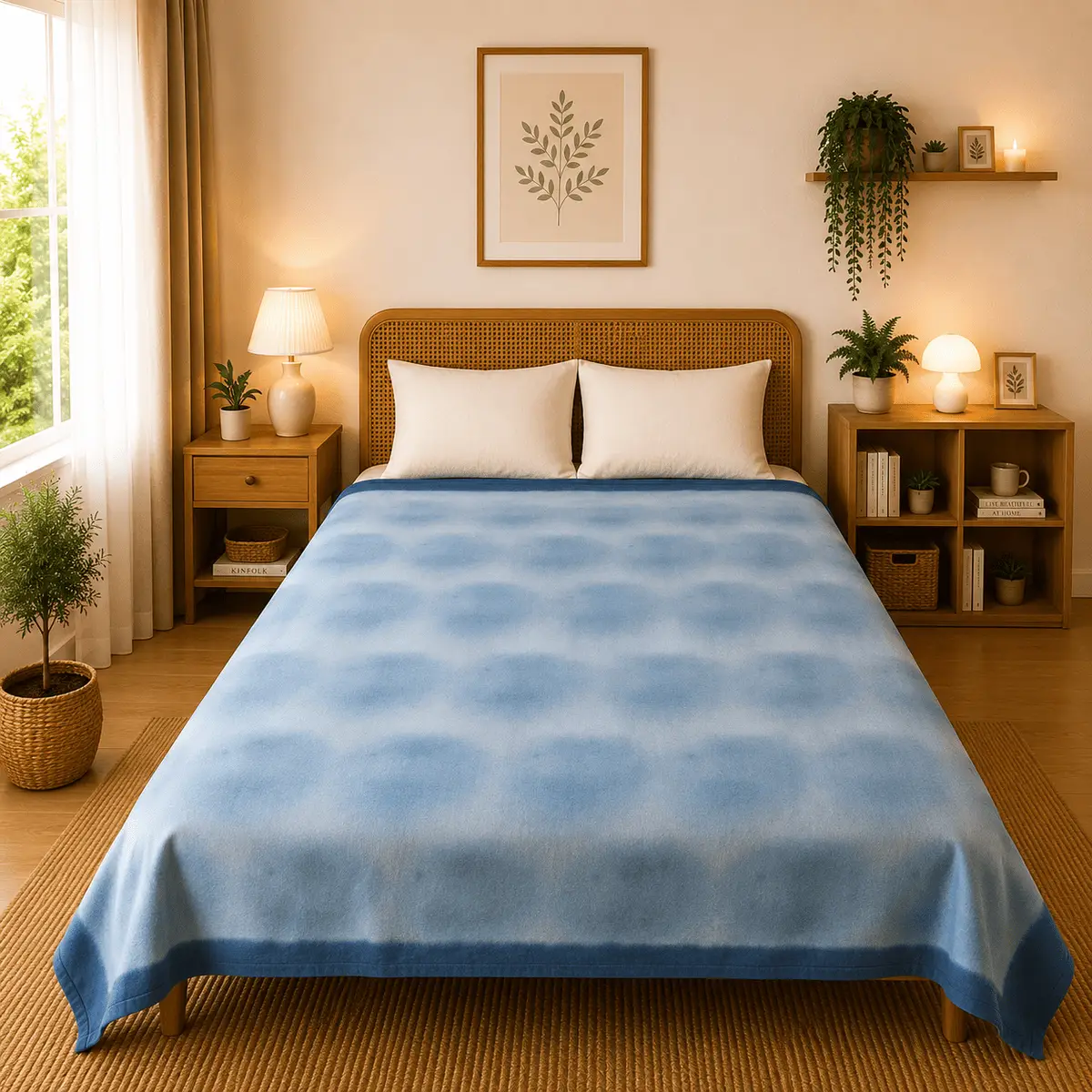 Himalai Printed Fleece Blanket 180 GSM – Happy Splash (701C) | From $1.99 Wholesale