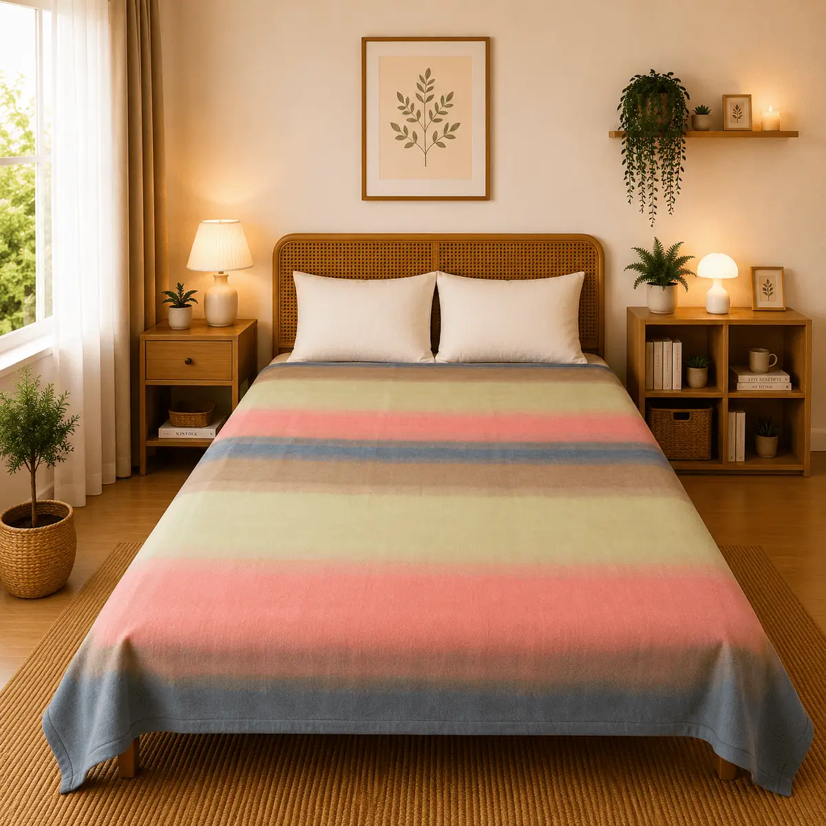 Himalai Printed Fleece Blanket 180 GSM – Heritage Warm (801A) | From $1.99 Wholesale