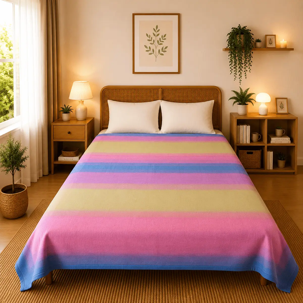 Himalai Printed Fleece Blanket 180 GSM – Heritage Warm (801B) | From $1.99 Wholesale