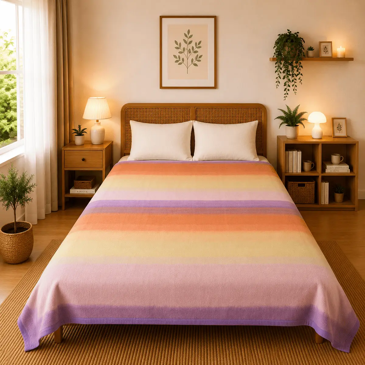 Himalai Printed Fleece Blanket 180 GSM – Heritage Warm (801C) | From $1.99 Wholesale