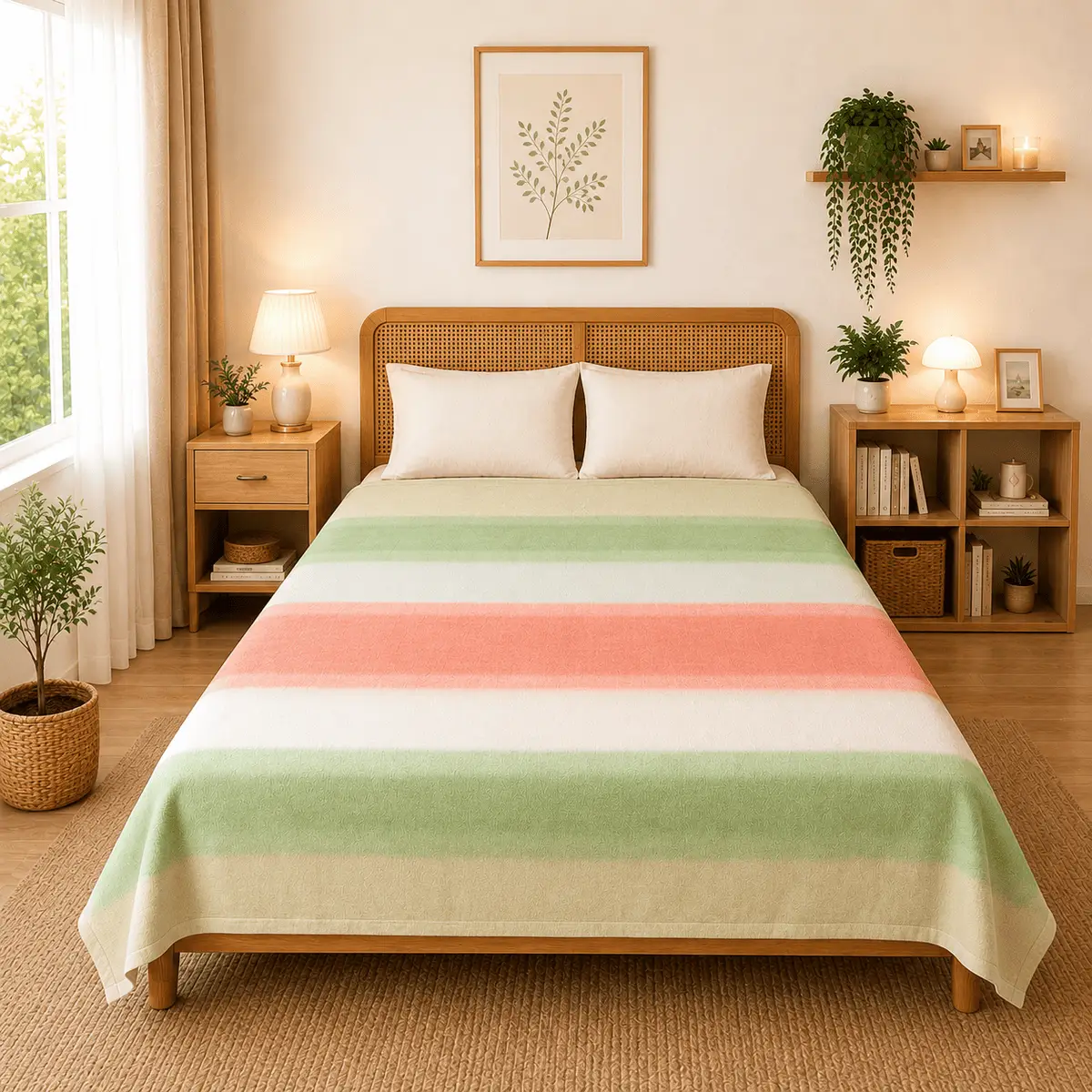 Himalai Printed Fleece Blanket 180 GSM – Heritage Warm (802B) | From $1.99 Wholesale