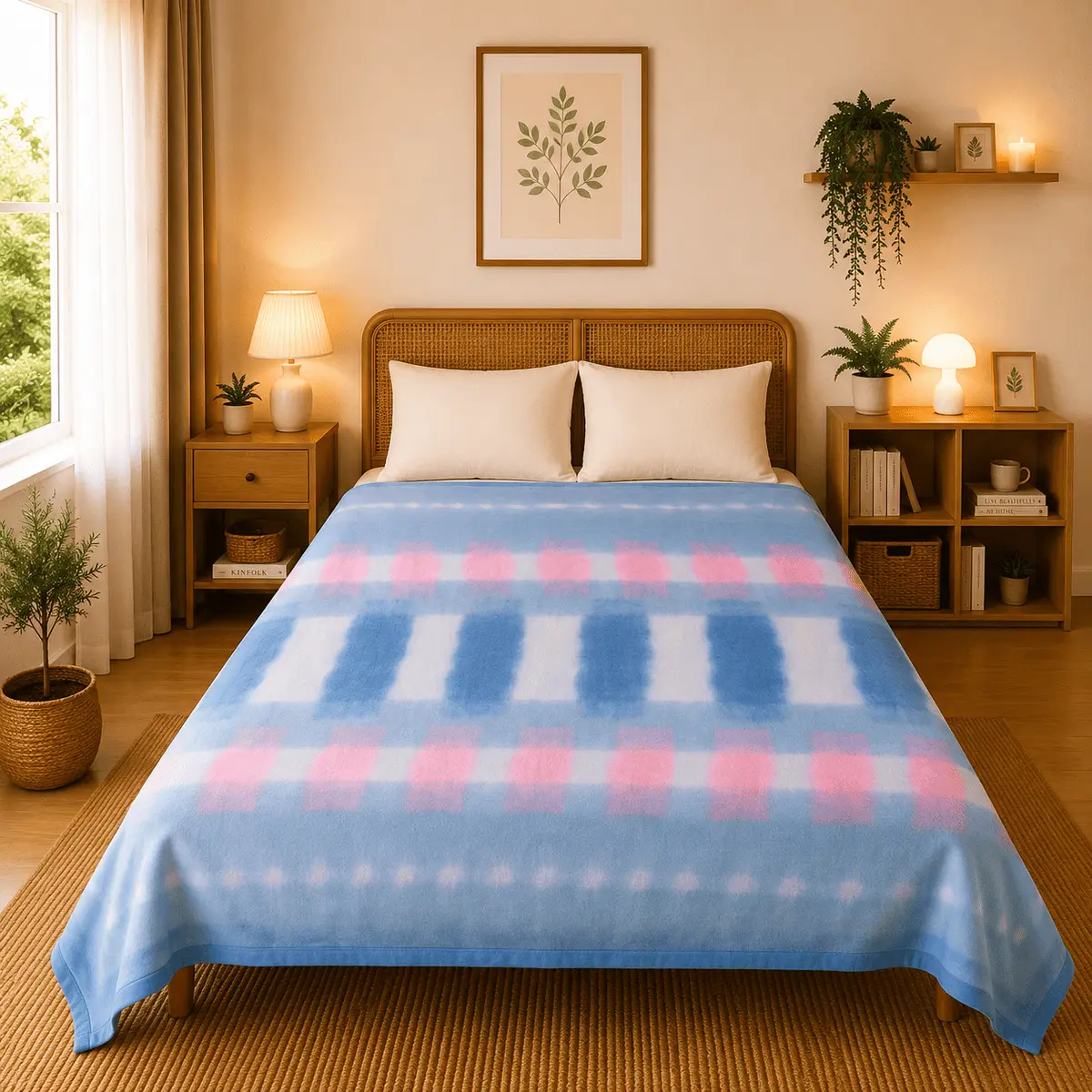 Himalai Printed Fleece Blanket 180 GSM – Heritage Warm (803A) | From $1.99 Wholesale