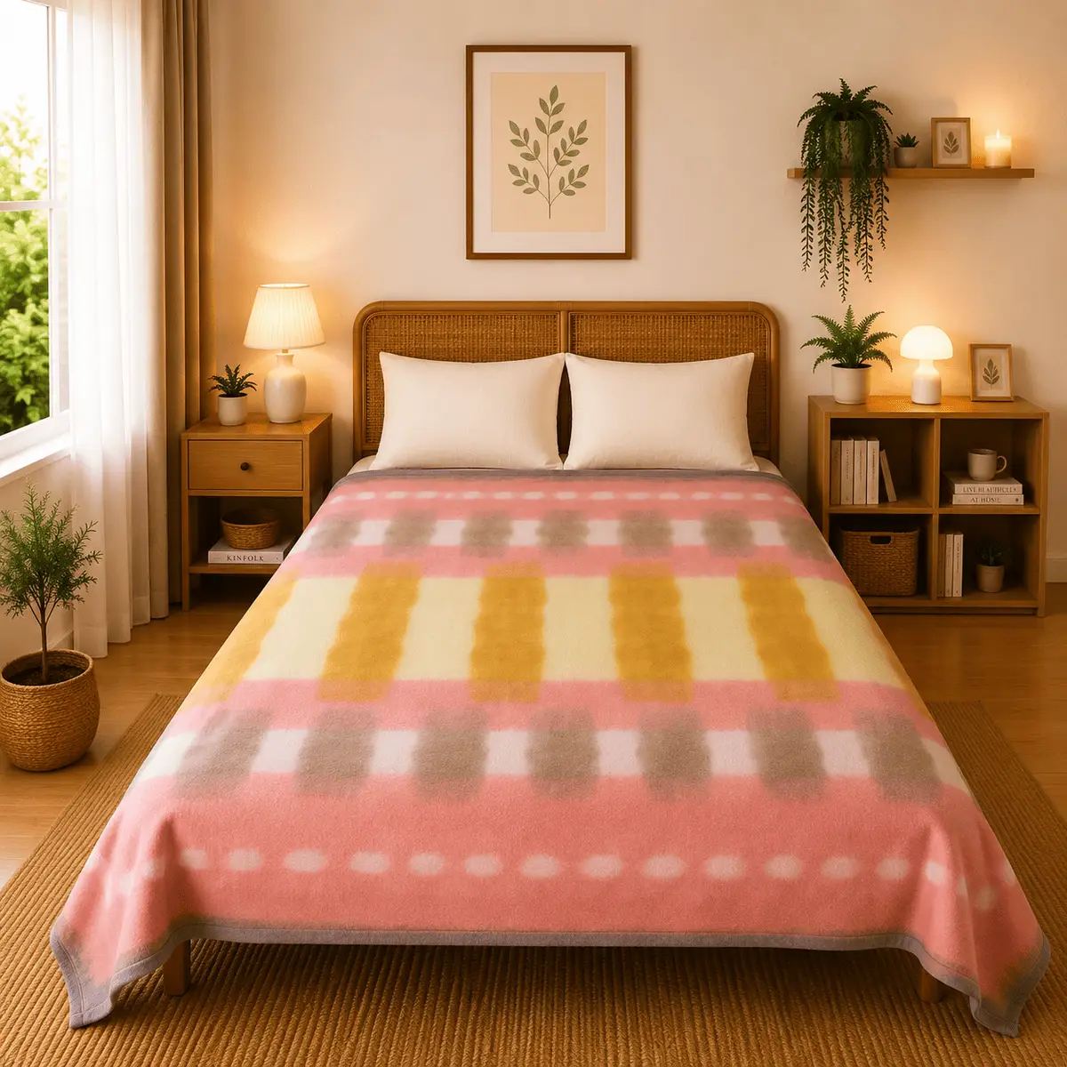 Himalai Printed Fleece Blanket 180 GSM – Heritage Warm (803B) | From $1.99 Wholesale