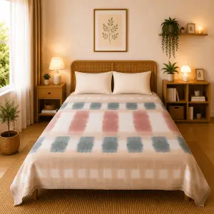 Himalai Printed Fleece Blanket 180 GSM – Heritage Warm (803C) | From $1.99 Wholesale